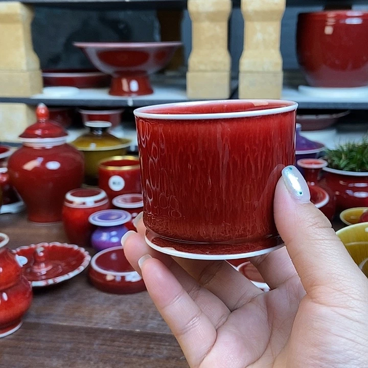 陶瓷景德镇名陶坊原矿郎红