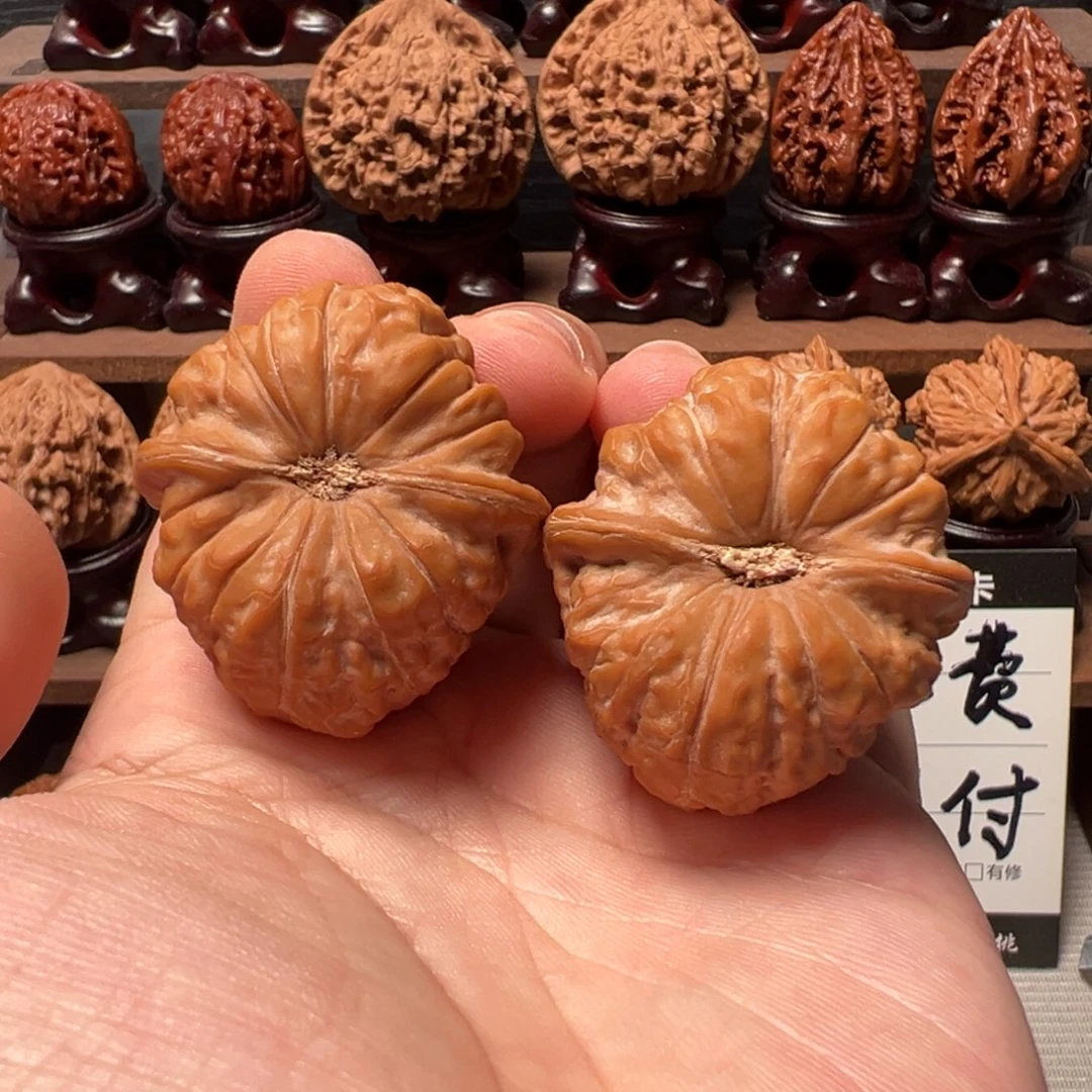 把件文玩核桃39南瓜墩