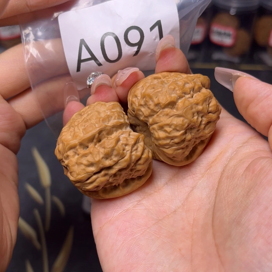 吊坠文玩核桃蛤蟆头肚子42边39.5