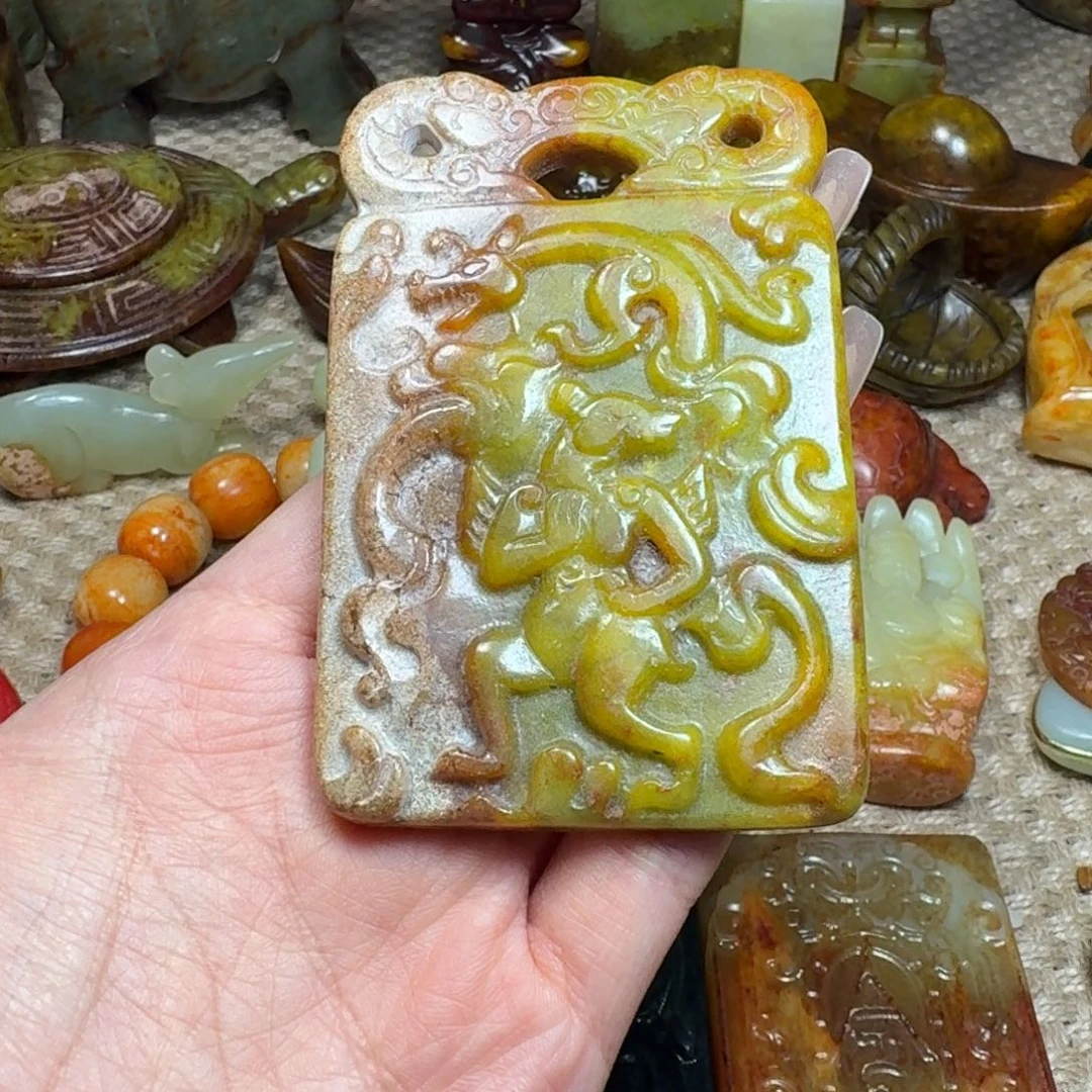 吊坠白玉菩提挂件