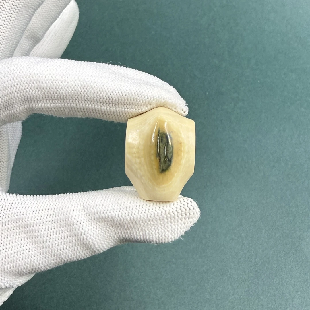 M1540天然猛犸牙 鲨鱼背三通 支持鉴定 假一罚四