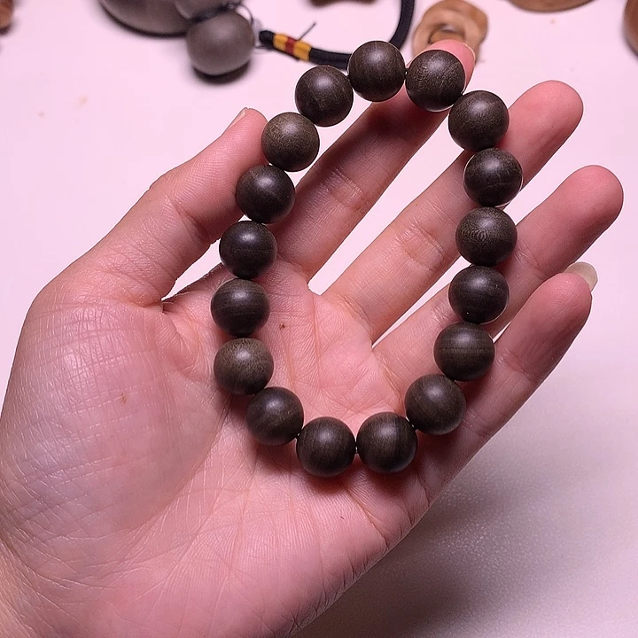 檀香木手串/手链檀香阴沉1.2/17