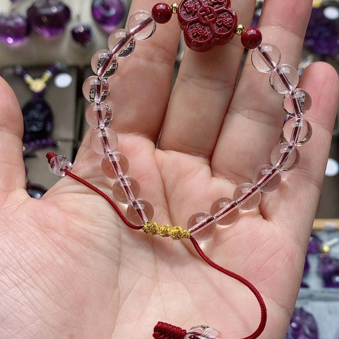 水晶手链未镶嵌白水晶手链
