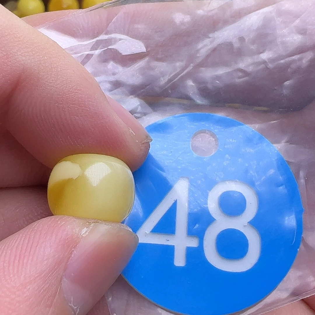 蜜蜡未镶嵌珠宝奇石13.5mm微花粉