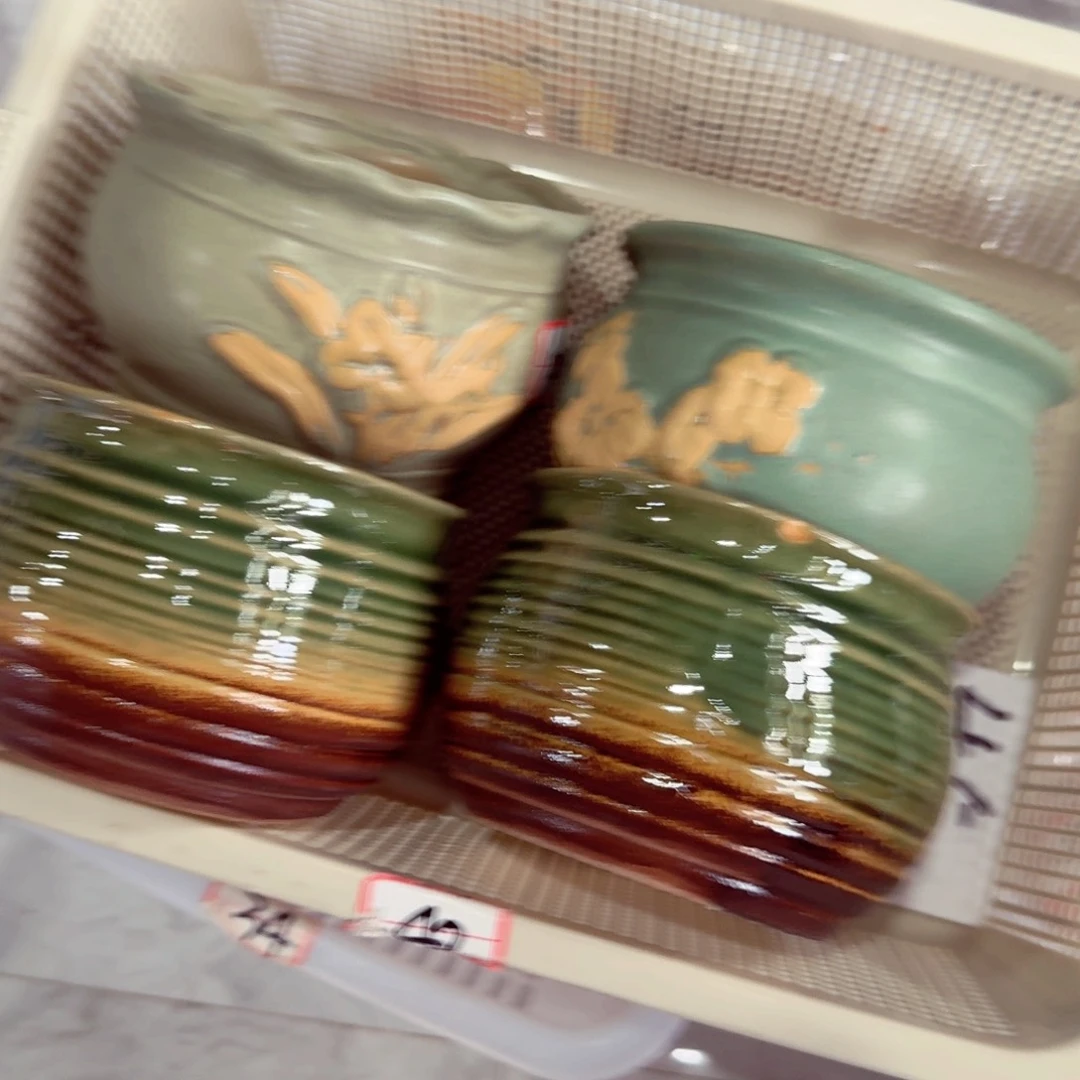 紫砂花盆粗陶粗陶