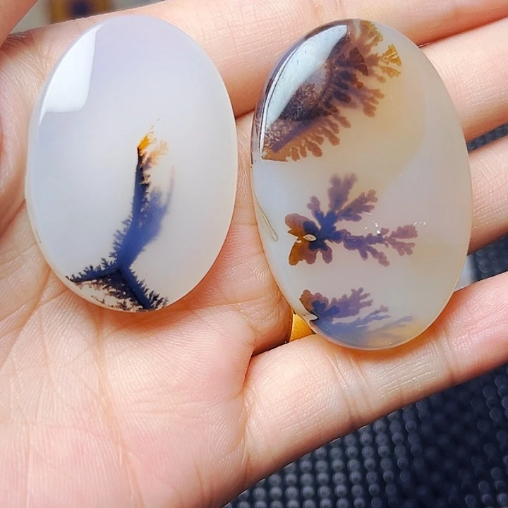 漫***虹玛瑙/玉髓未镶嵌珠宝半成品
