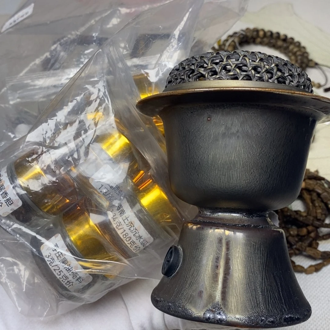金属高温炉+不同熏香料随机