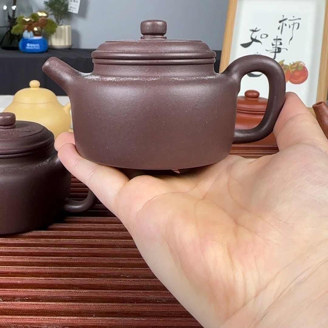 茶壶紫砂微瑕德钟