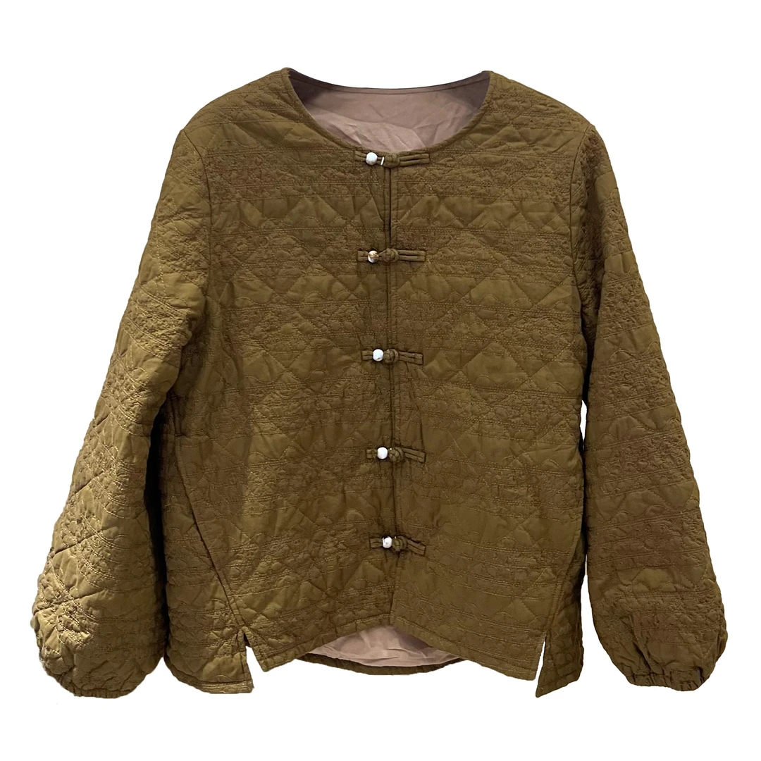 2023秋季新款棉衣外套HZT1758秋冬时尚中式冬季加厚外套