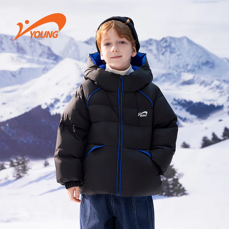 商场同款儿童2025爆款羽绒服防水免洗外套洋气防寒保暖HC75598016