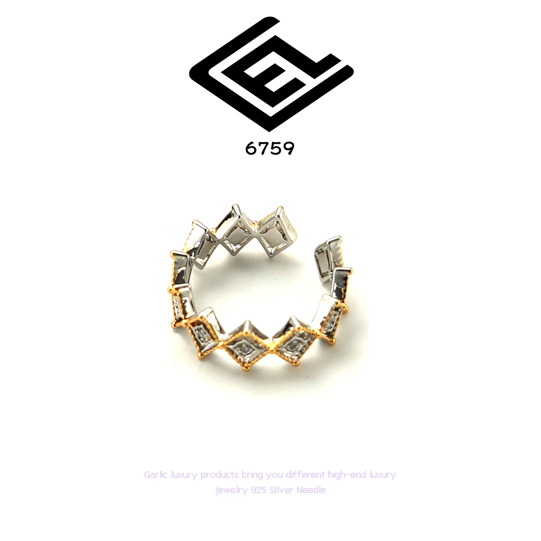 铜合金戒指 设计师款戒指~6759