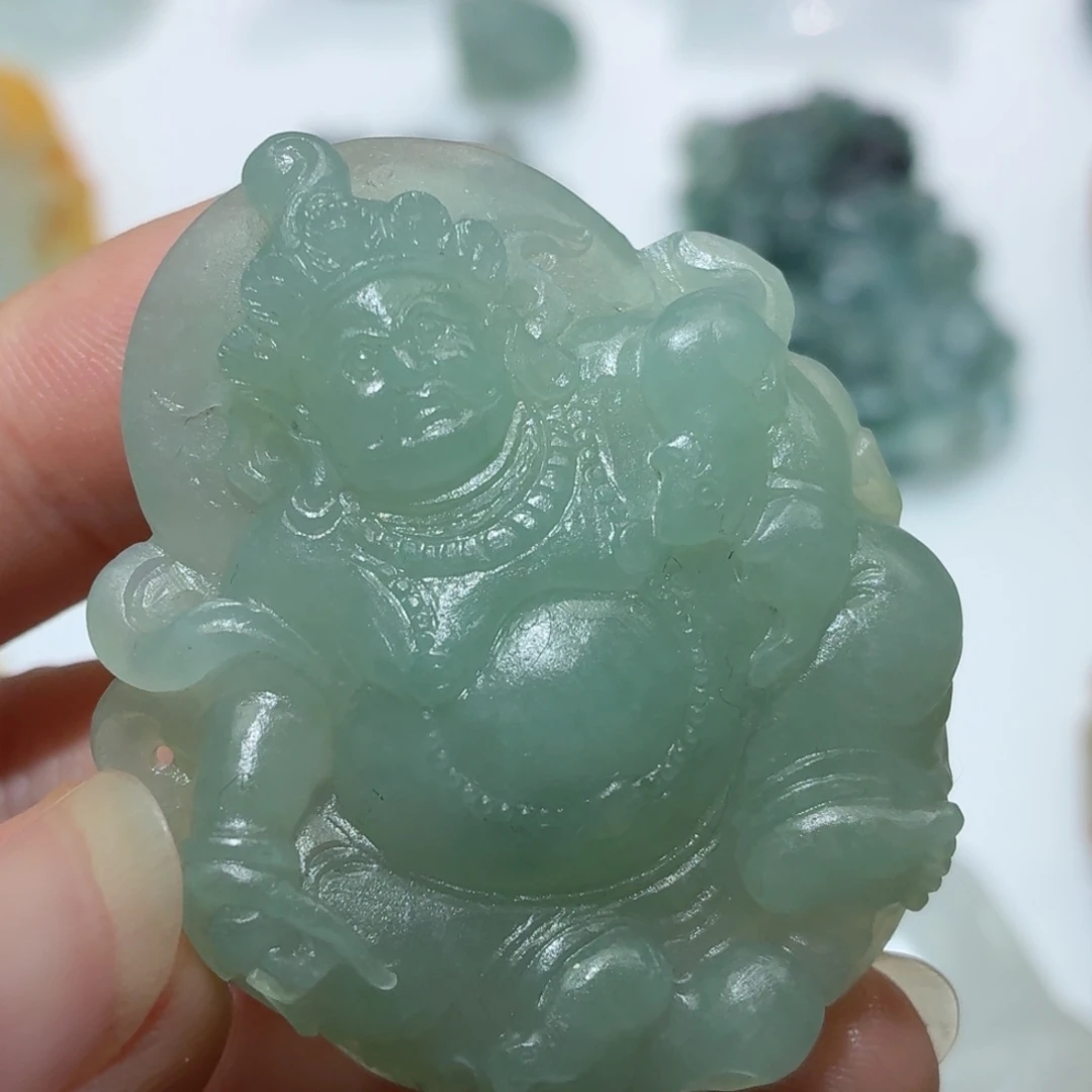 定制翡翠未镶嵌毛货