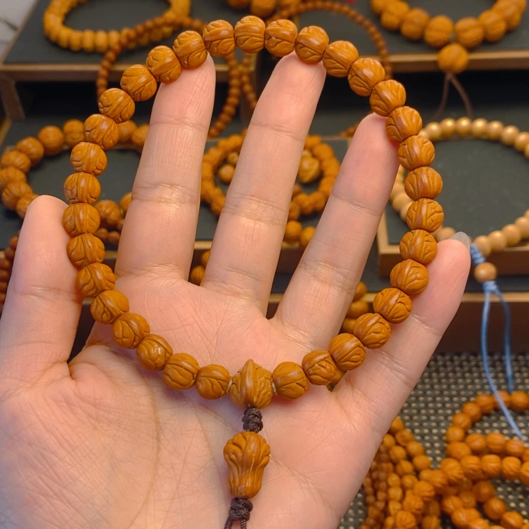 唐***首吊坠桃核秦岭森林09