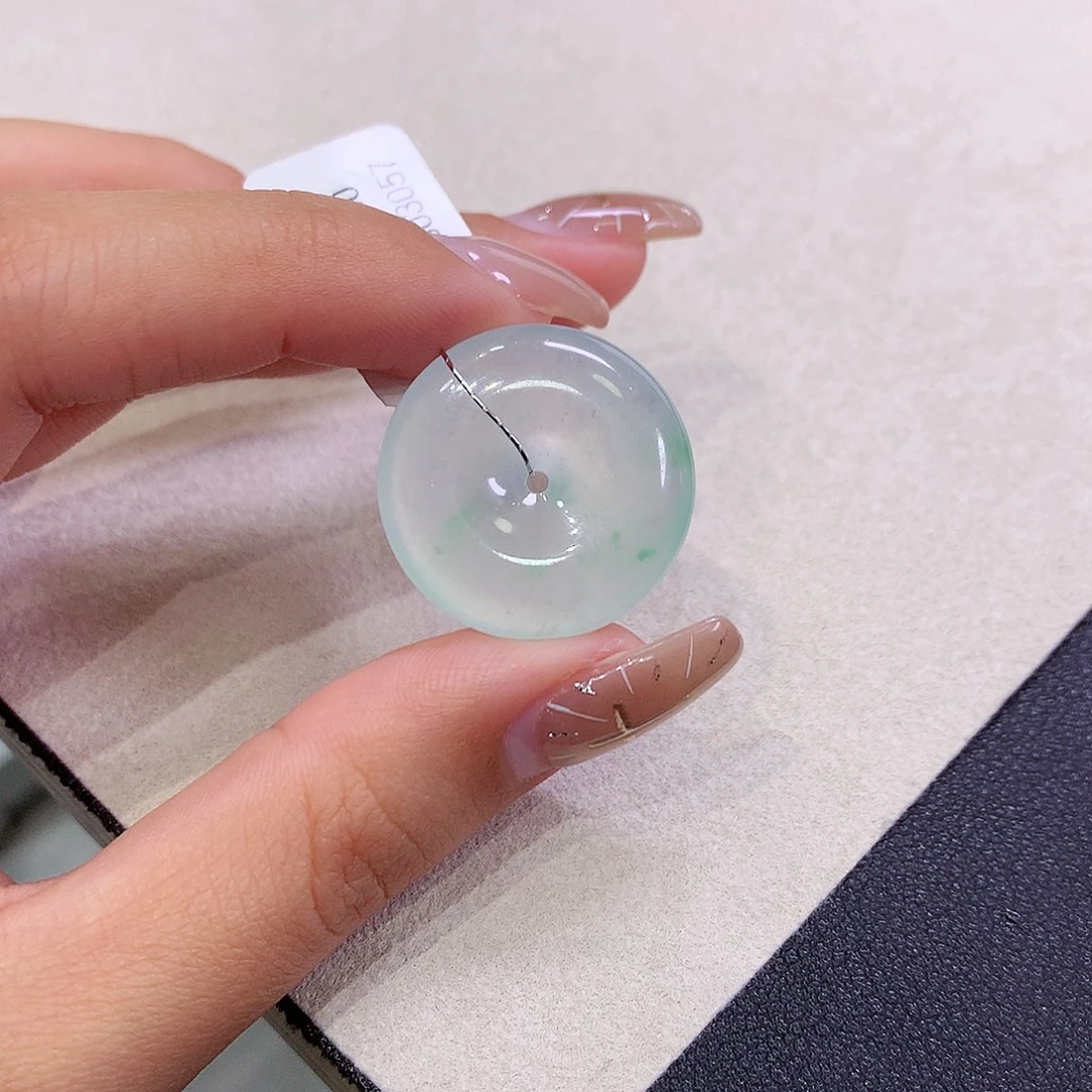 翡翠未镶嵌吊坠(不含链)23.8-5.7