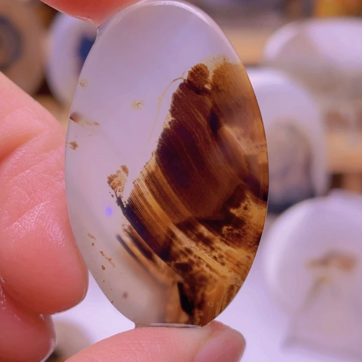 玛瑙/玉髓未镶嵌吊坠(不含链)