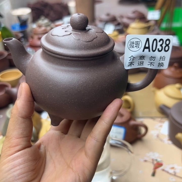 紫砂茶壶紫泥不挑260