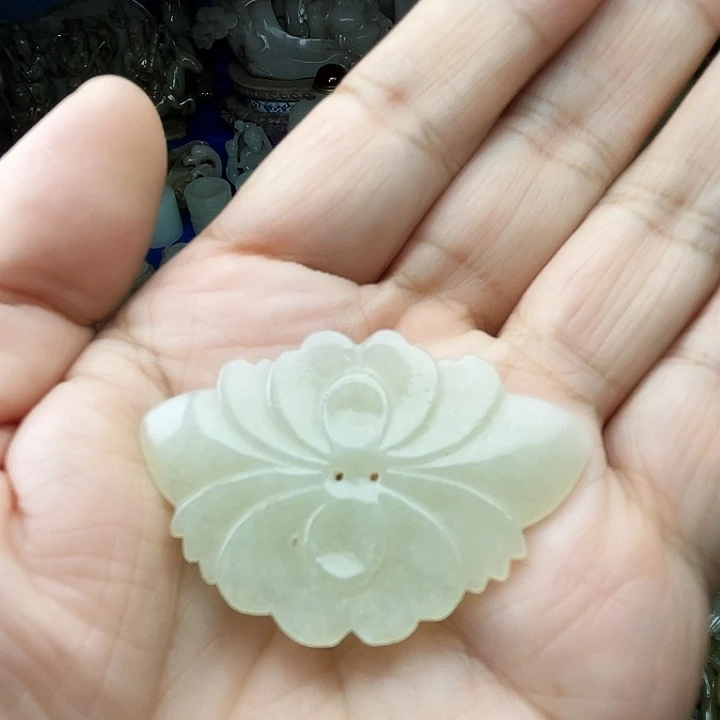 和田玉（青白玉）未镶嵌颈饰