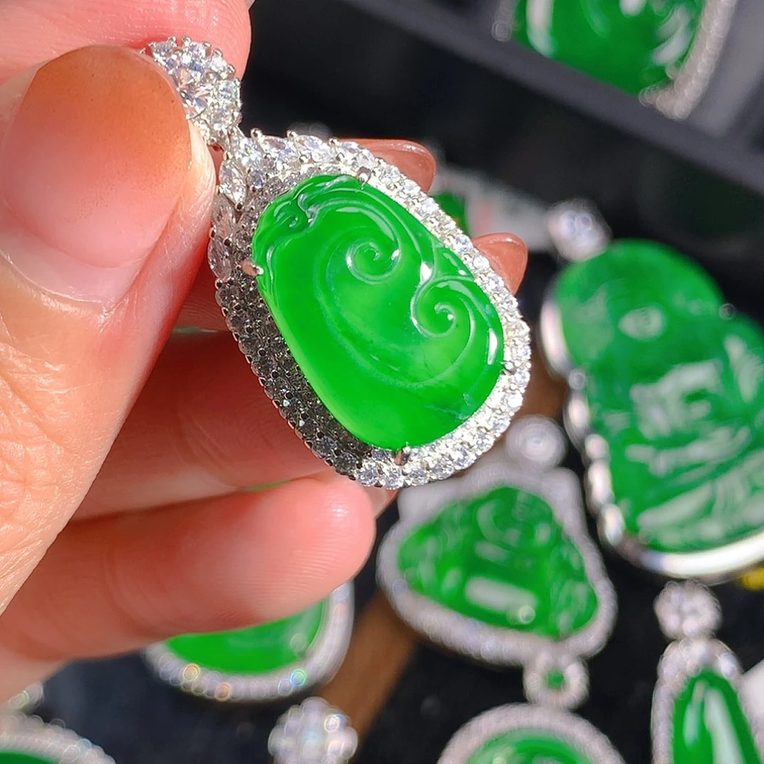 翡翠吊坠(不含链)未镶嵌