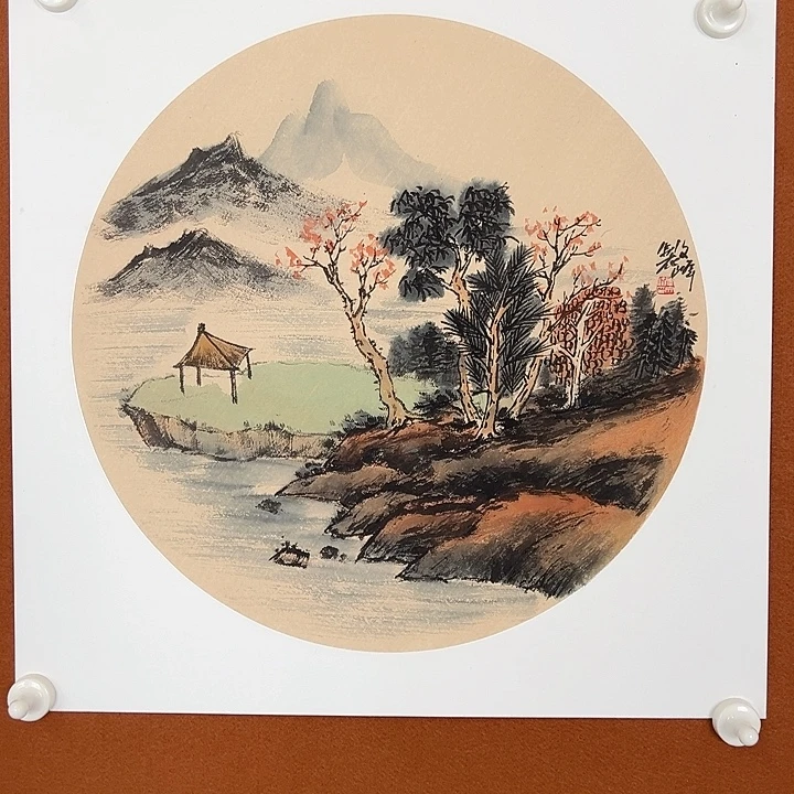 国画李文峰的作品