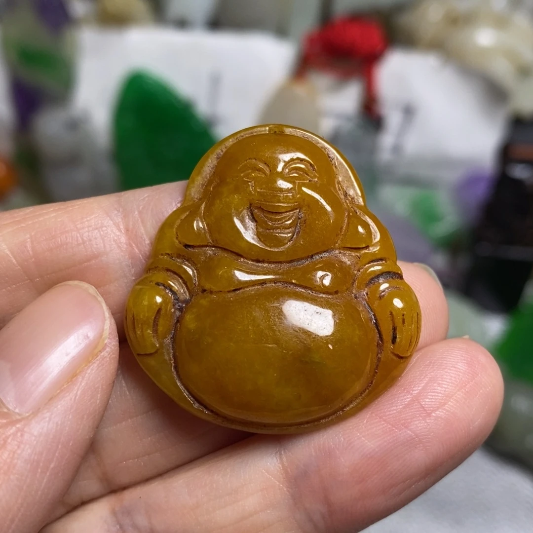 和田玉（糖玉）未镶嵌颈饰