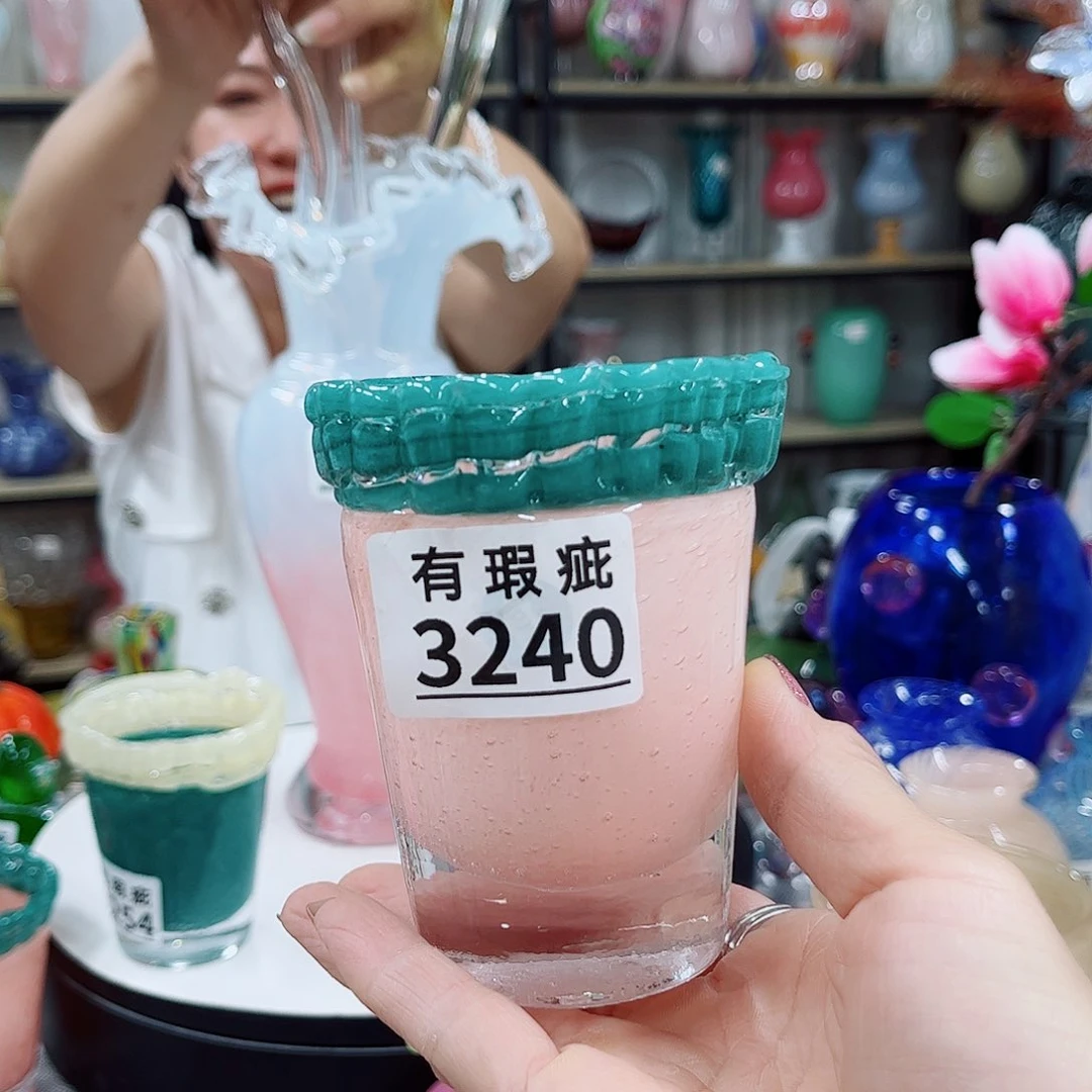 3240微瑕 家悦琉璃摆件