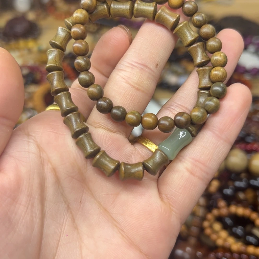 维腊木（绿檀）无事牌