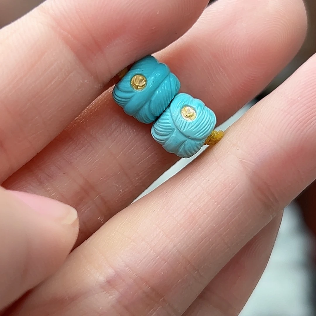 绿松石珠宝奇石未镶嵌