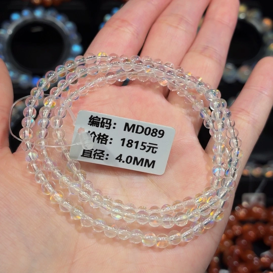 月光石手链未镶嵌MD089#4mm