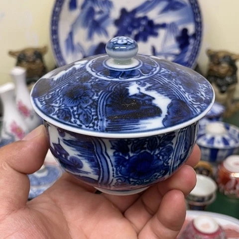 【闪购商品】碟中古工艺品回流瓷器