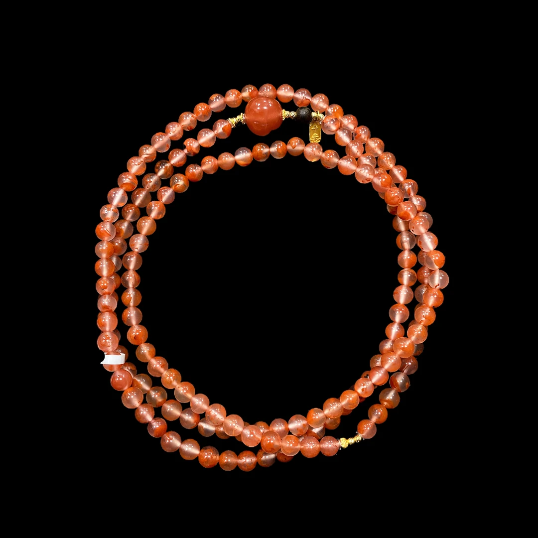 3438-南红18K手串多样性发一