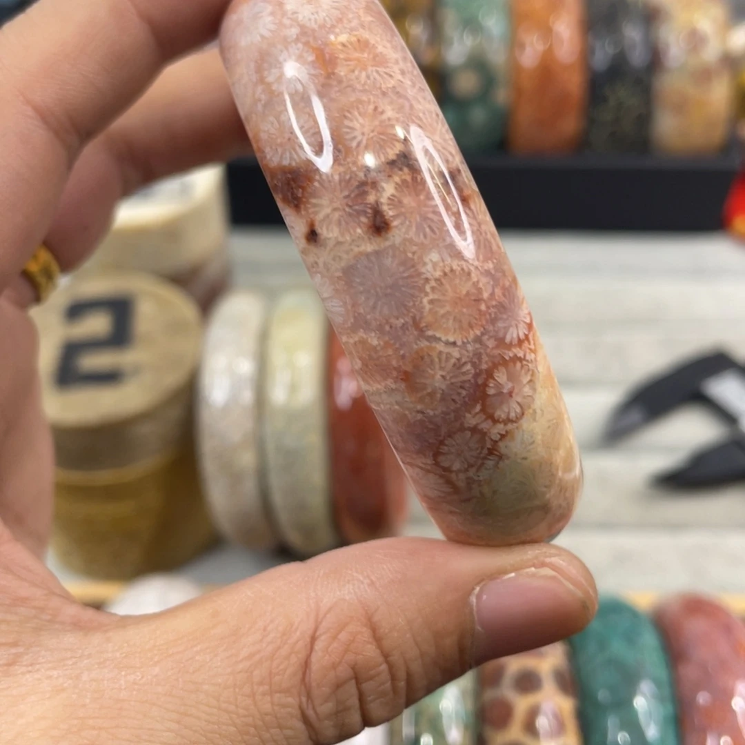 银S925镀金镶嵌手镯硅化玉