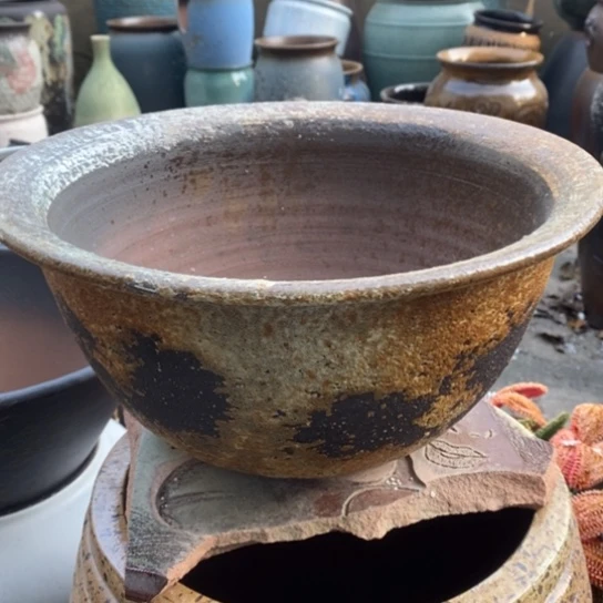 【闪购商品】紫砂花盆高14口30手工