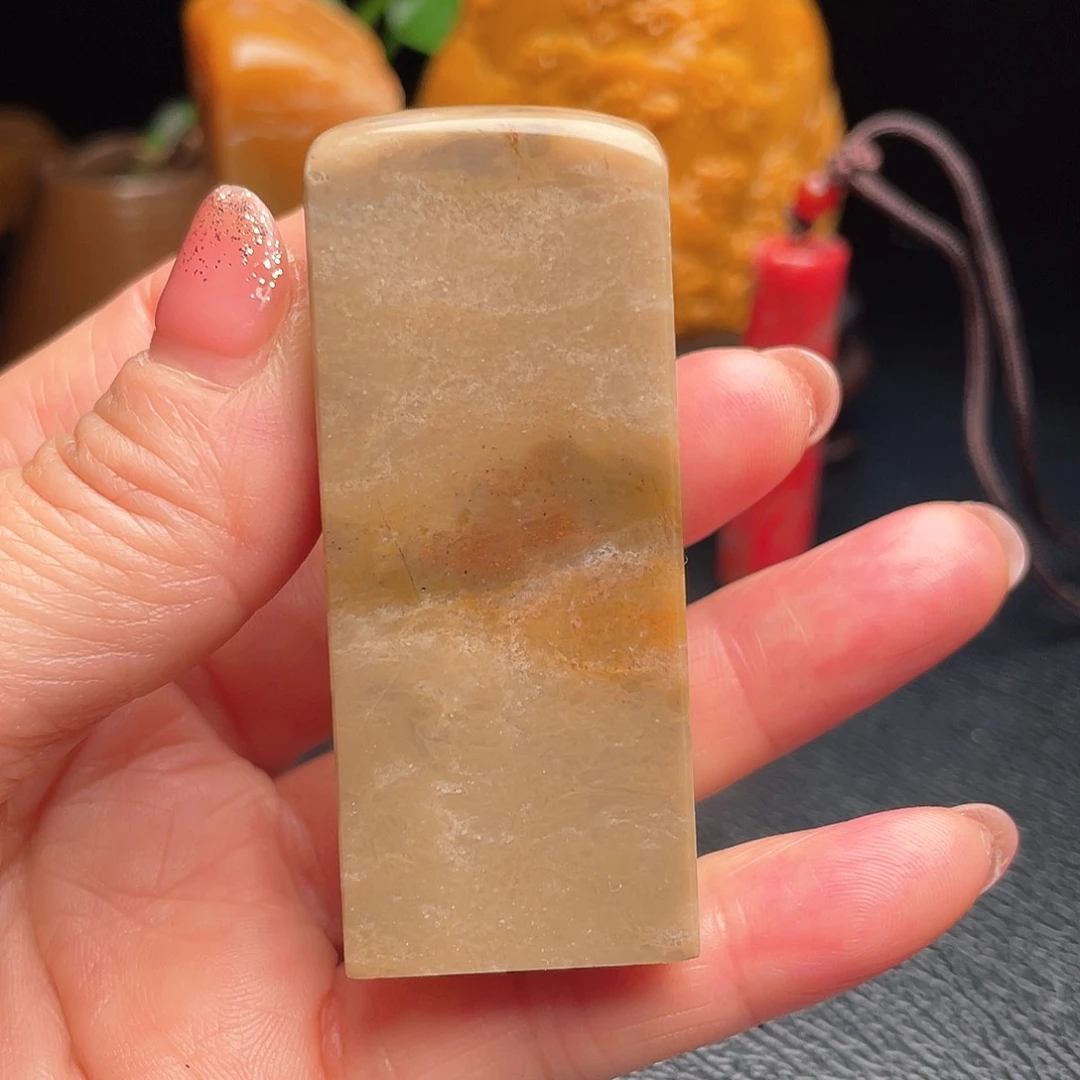 田黄石昌化石印章闲章手把件