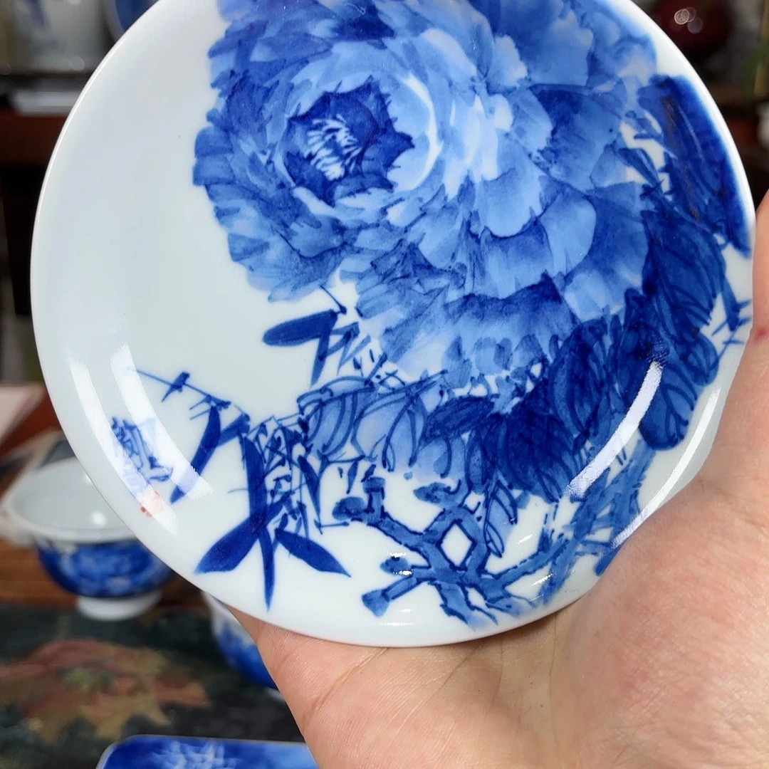 致*王庆龙老师手绘陶瓷