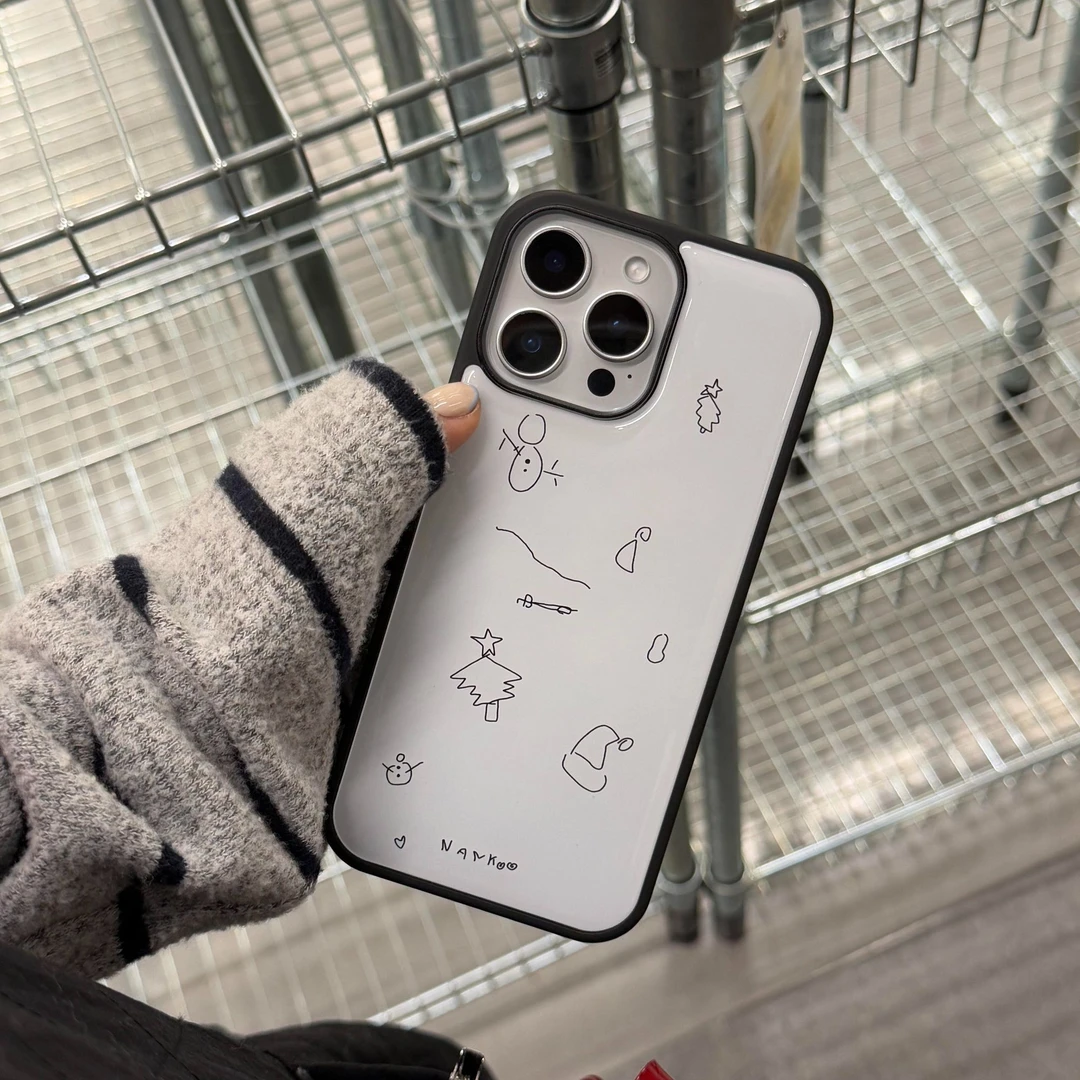 新款葡萄韩系网红滴胶手机壳适用苹果16promax高级15简约13小众12