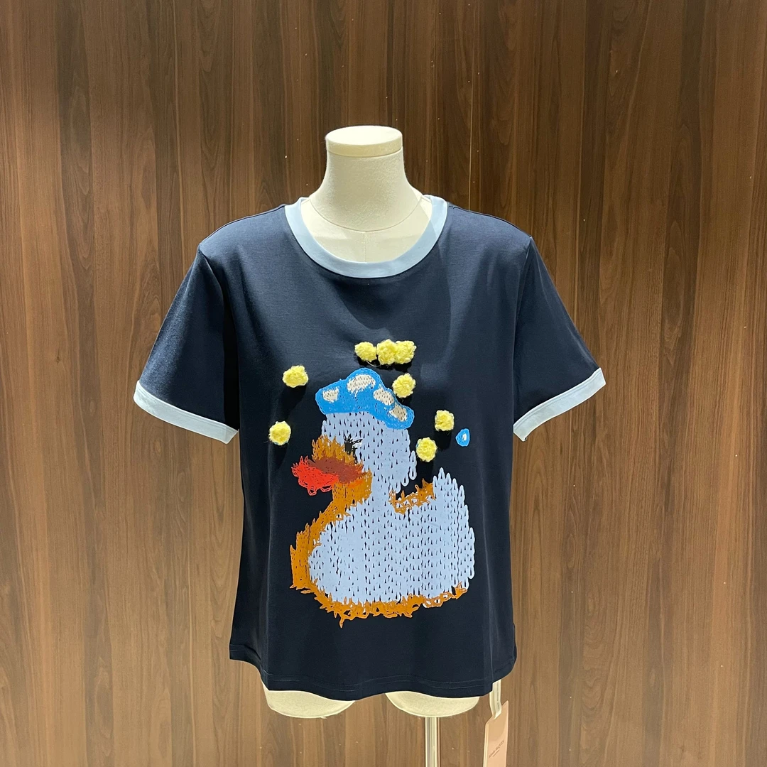 YDD•「TX-1276」宠粉时尚潮流休闲设计师百搭上衣