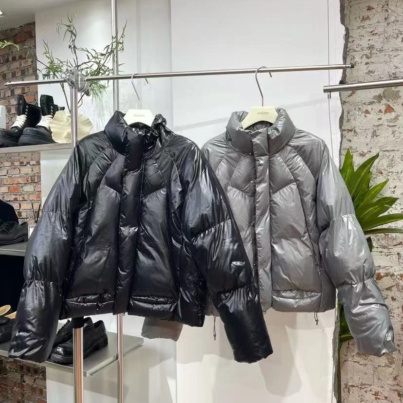 正维路男装 5061个性帅气设计感短款棉服外套立领冬季棉衣