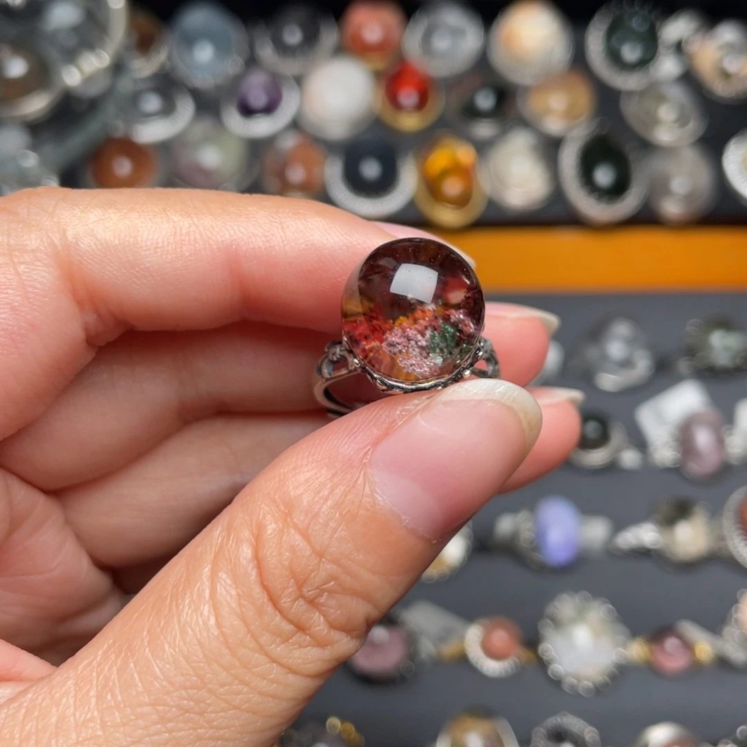 水晶戒指银S925镶嵌11111111111111