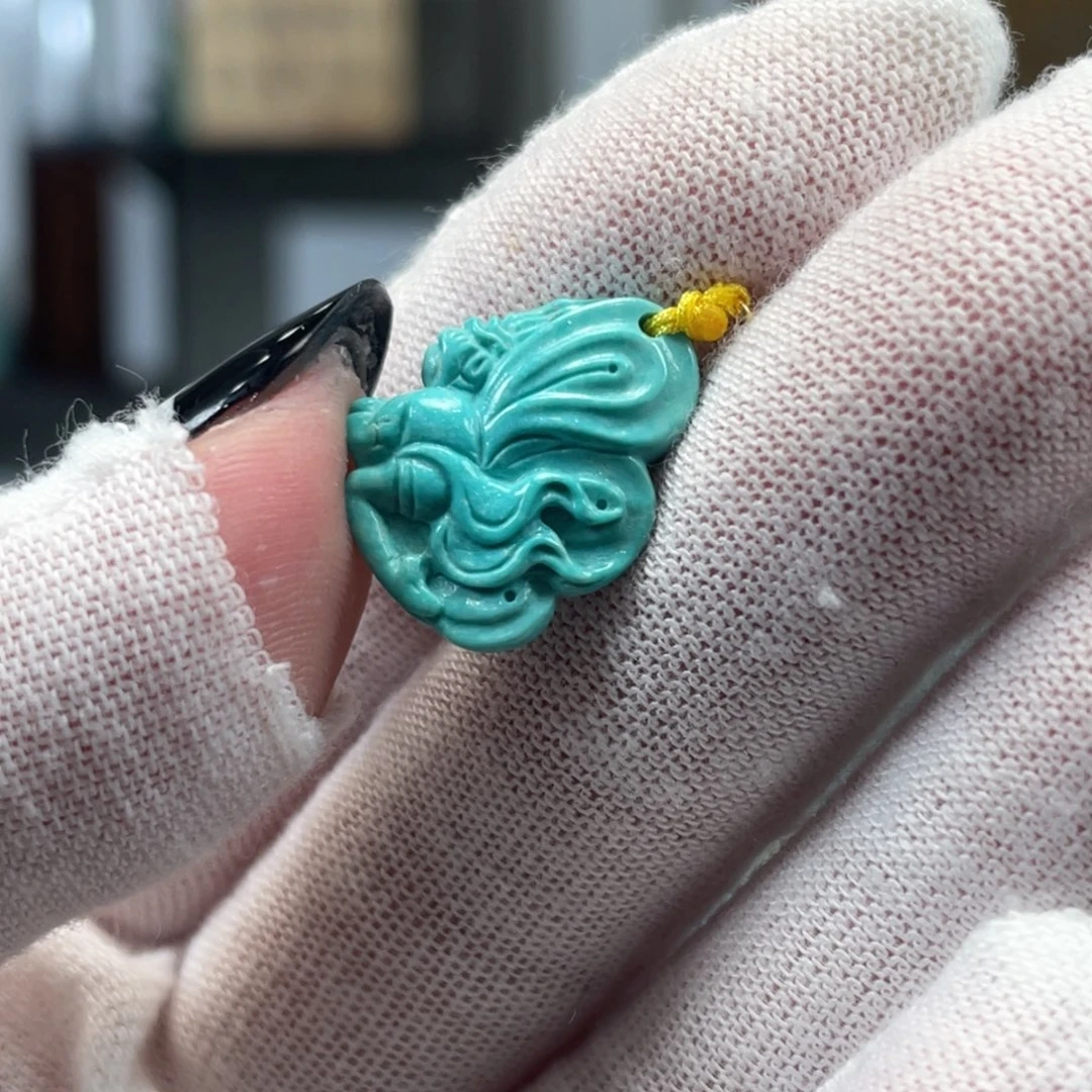 未镶嵌绿松石挂件