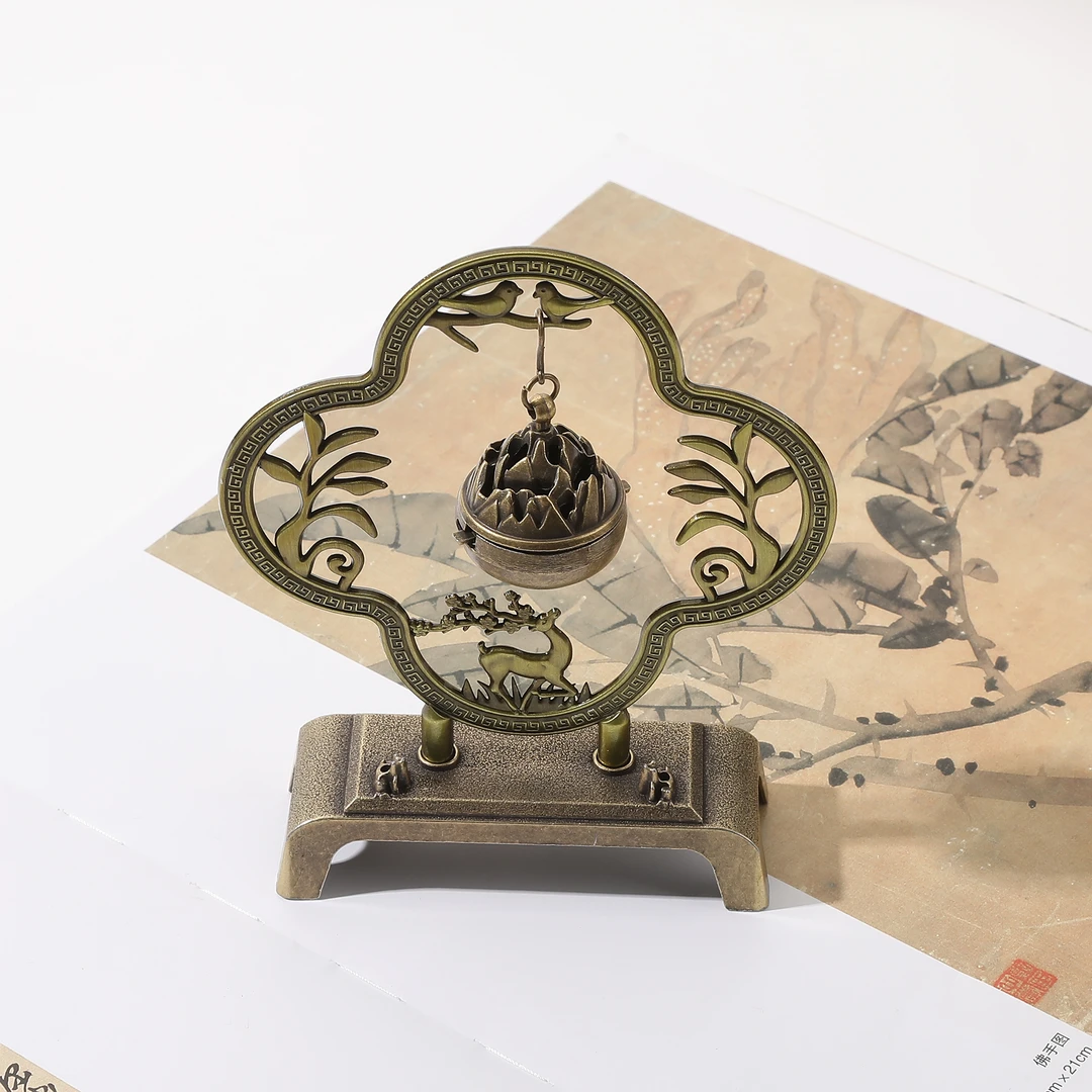 一了个卜【香隐流年】沉香小盘香香炉套装