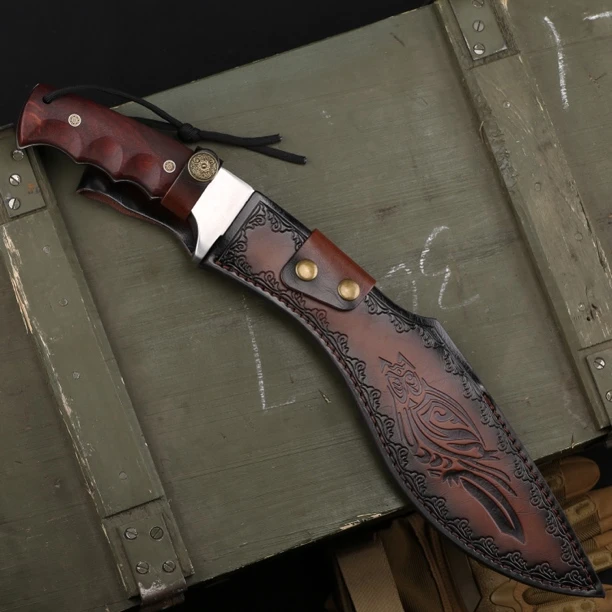 升级款雄鹰】TH多功能水果刀手工野营户外手把肉锋利高硬度露营