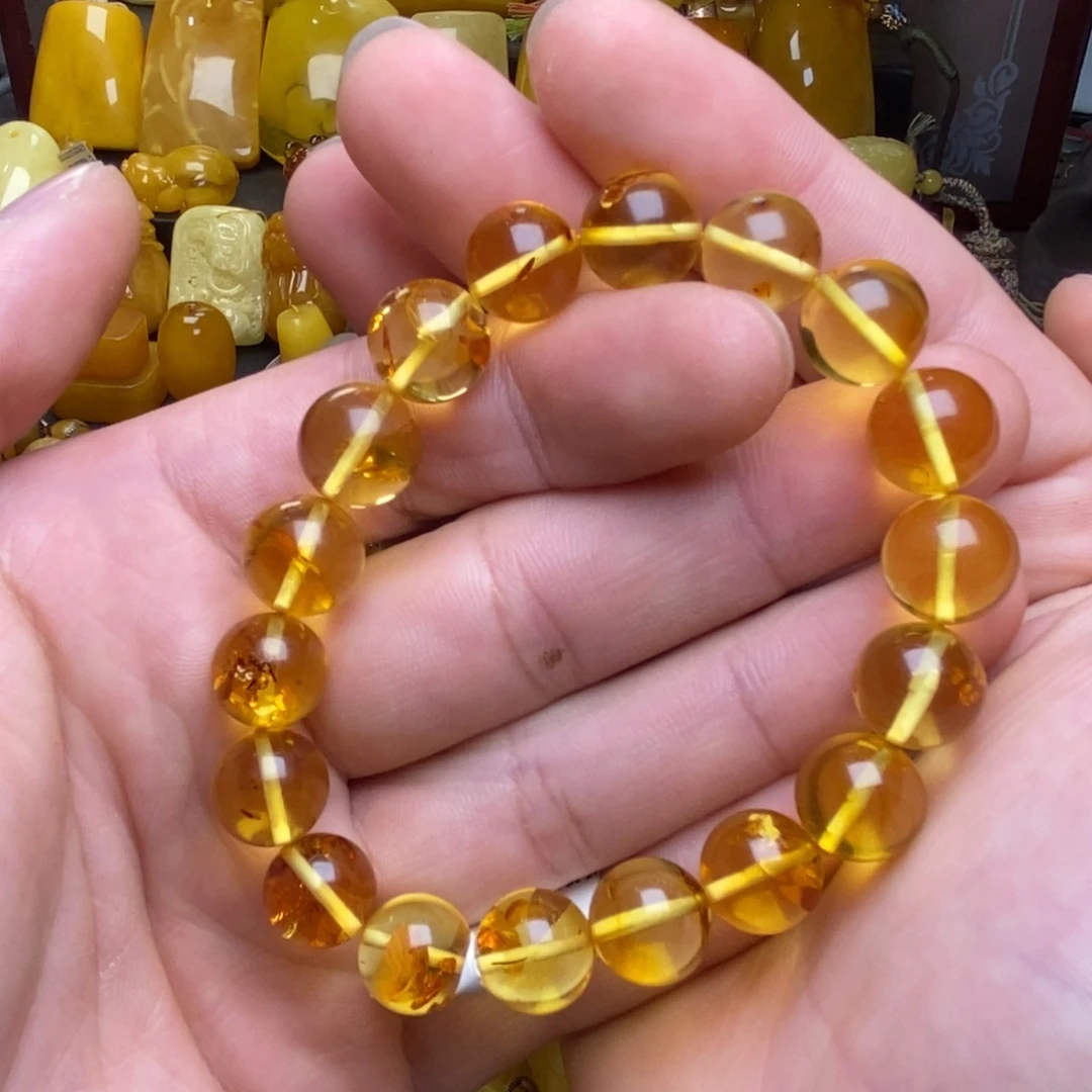 琥珀未镶嵌裸石蜜蜡