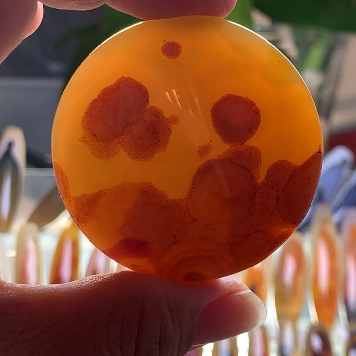 未镶嵌玛瑙/玉髓珠宝半成品83