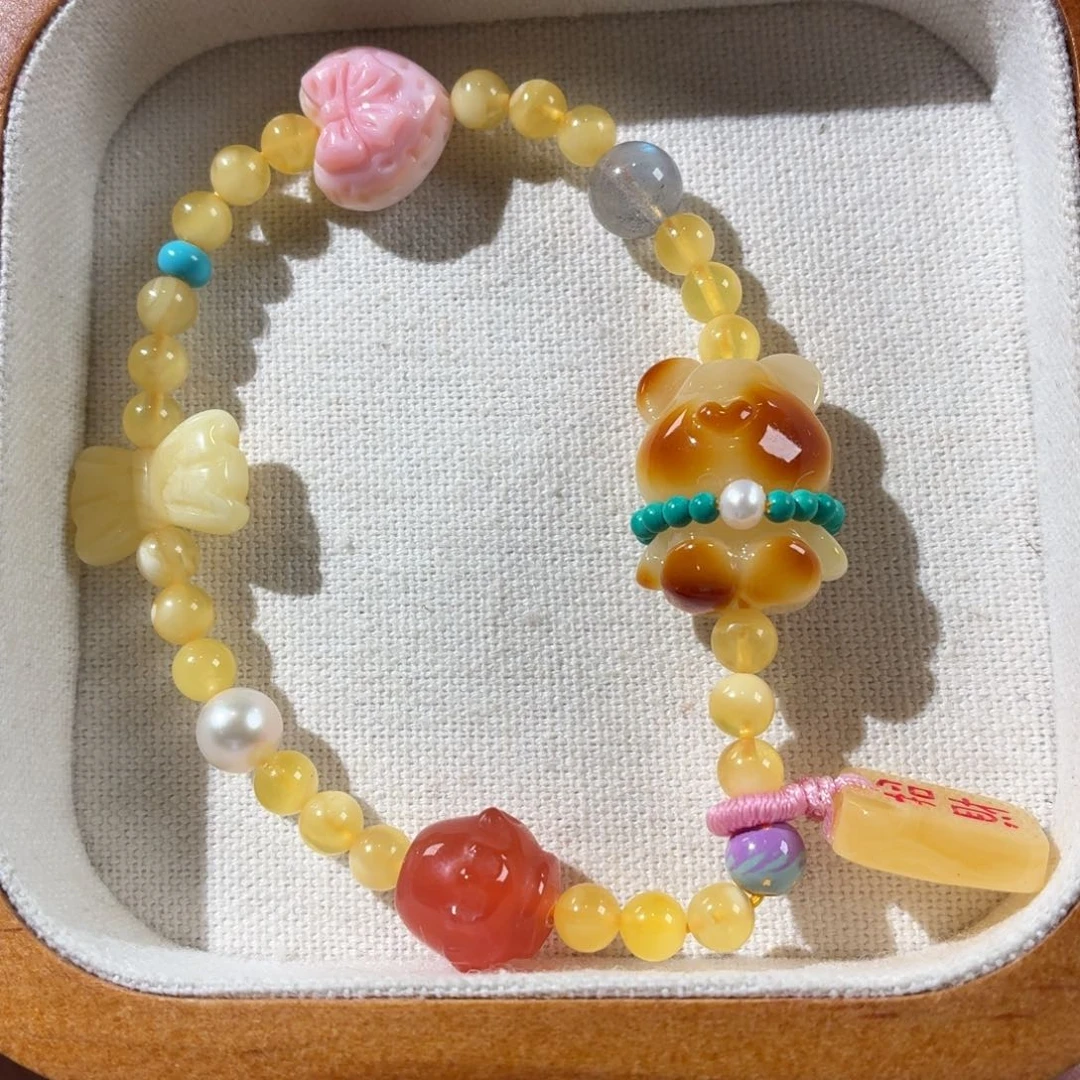 蜜蜡未镶嵌裸石定制