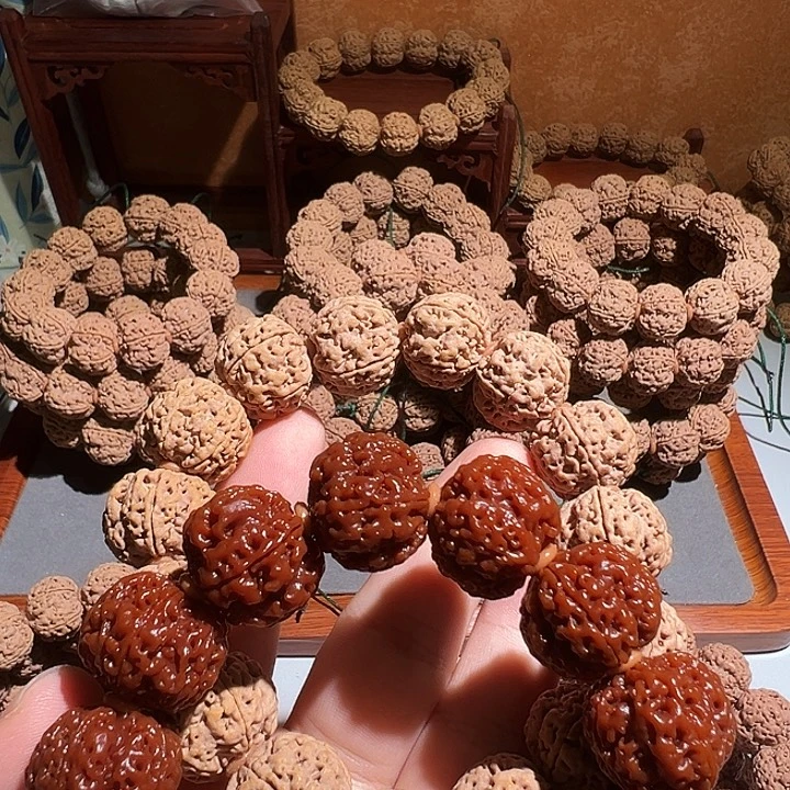 金刚菩提吊坠20梅花双龙