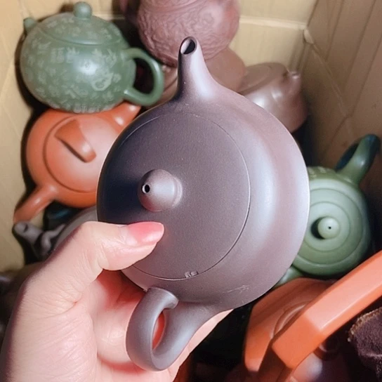 茶壶紫砂宜兴紫砂全手工制作工艺品福利回馈