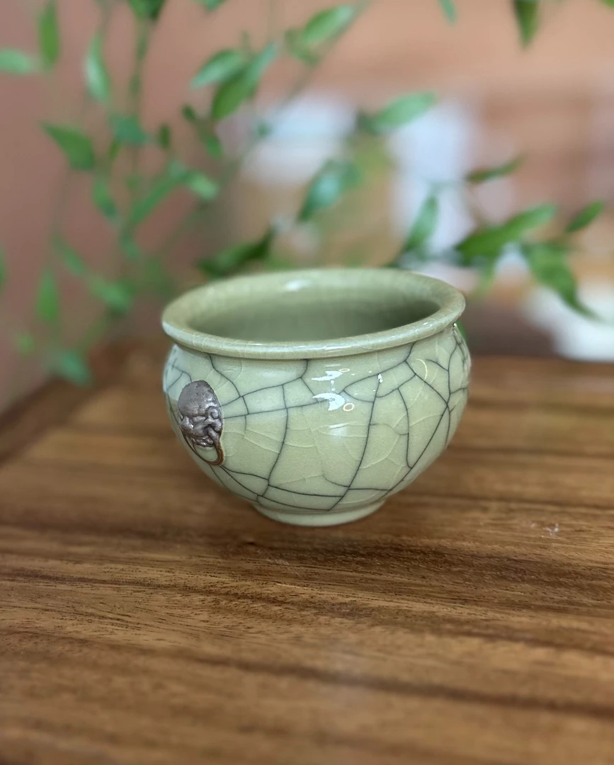 精品爆款茶具陶瓷主人杯四号