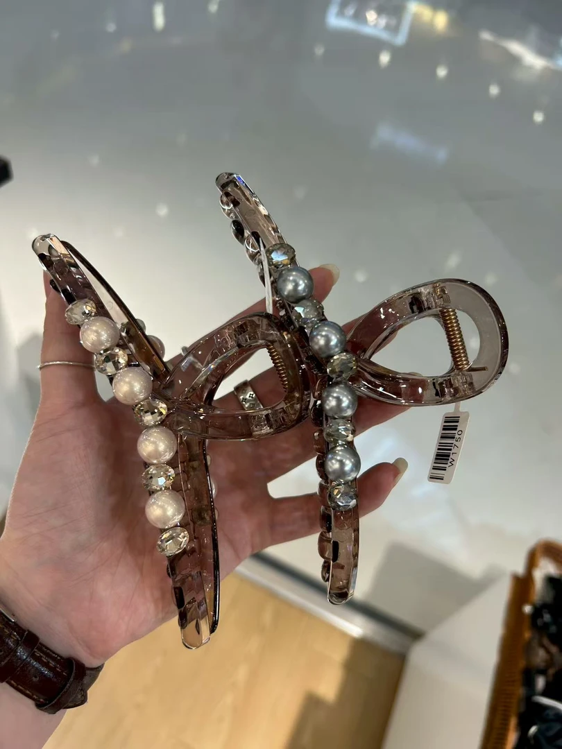 日韩森系抓夹简约发夹夹子网红温婉风