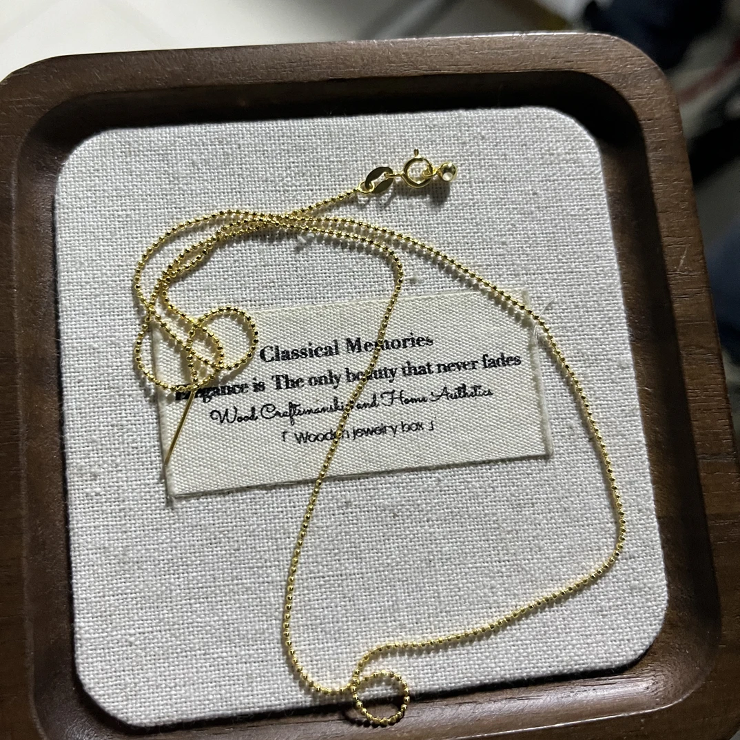 非金属亚克力项链 S380豆豆净版项链