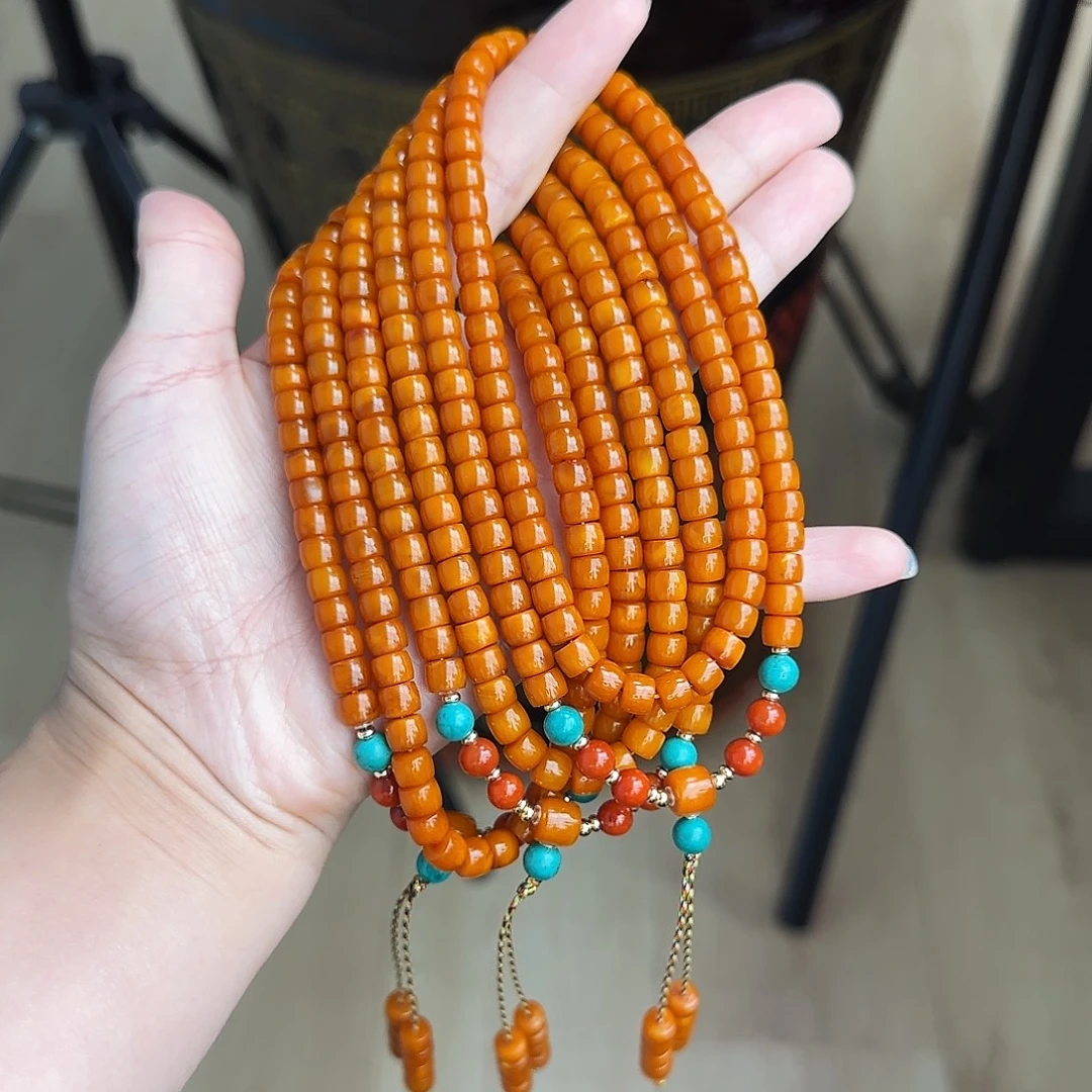 琥珀未镶嵌颈饰6M 多样性发其一